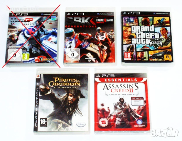 PS3 игри PlayStation 3 PS3 ПлейСтейшън 3 ПС3 игри по 20€ Сони GTA 5