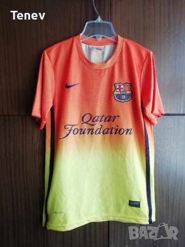 Barcelona Lionel Messi Nike фланелка тениска Барселона Меси размер S, снимка 2 - Тениски - 36595048