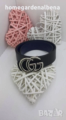 Дамски колан с метална катарама — еко кожа — различни модели и цветове, снимка 6 - Колани - 54232974