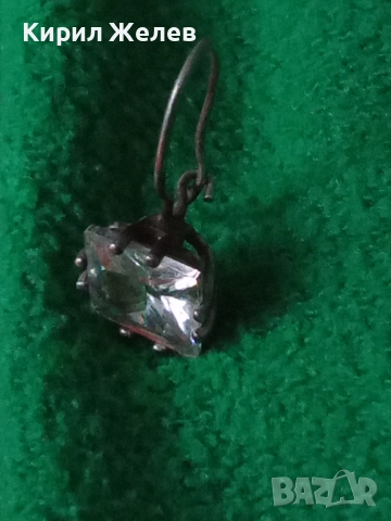 КЛАСИЧЕСКИ МОДЕЛ СКЪПОЦЕННА СРЕБЪРНА ОБЕЦА СРЕБРО 925 с ЮВЕЛИРНО ФАСЕТИРАН МОЙСАНИТ 24375, снимка 13 - Обеци - 50535942