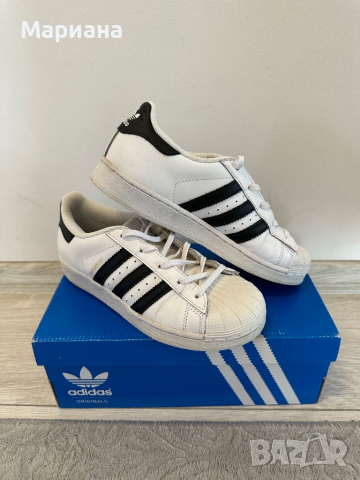 Дамски маратонки Adidas Superstar, снимка 3 - Маратонки - 44744451