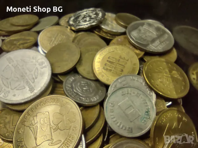 Кутия с над 200 бр. жетони., снимка 3 - Нумизматика и бонистика - 48728669