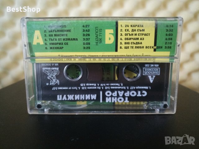 Тони Стораро - Минижуп, снимка 2 - Аудио касети - 31606477