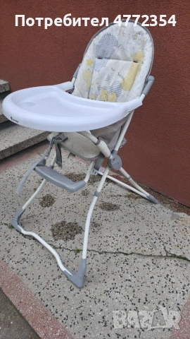 столче за хранене на бебе, снимка 4 - Столчета за хранене - 53923934