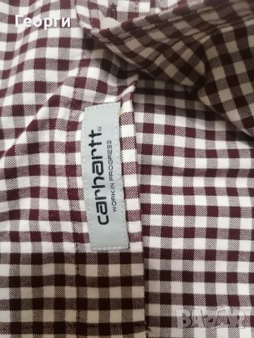 Мъжка риза с дълаг ръкав Carhartt , снимка 3 - Ризи - 37723726