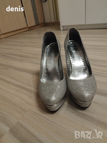 Официални дамски обувки тип ПЛАТФОРМА , снимка 3 - Дамски обувки на ток - 53949140