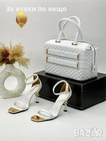 Chanel Дамски Чехли На Ток Шанел - Различни Цветове Код SEM-297, снимка 12 - Чехли - 55783002