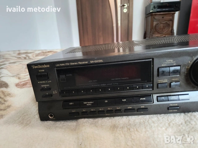 Стерео ресийвър TECHNICS SA-GX100L, снимка 4 - Ресийвъри, усилватели, смесителни пултове - 53013198