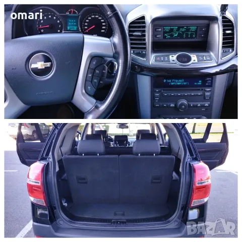 Chevrolet Captiva 2.4i Бензин -facelift 2015г., снимка 13 - Автомобили и джипове - 56083208