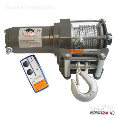 Електрическа лебедка MIGHTY WINCH 3000LBS

, снимка 1