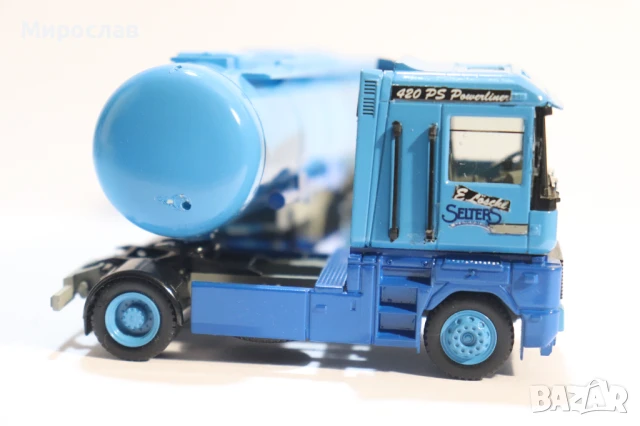 ALBEDO H0 1/87 RENAULT MAGNUM ЦИСТЕРНА КАМИОН МОДЕЛ ТИР, снимка 5 - Колекции - 50749435