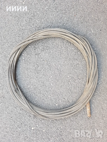 Стоманено въже сапан 18 метра