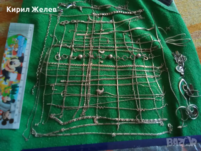 100 грама сребърни накити за поправка за реставрация за части или за материал 50643, снимка 9 - Колиета, медальони, синджири - 50241619
