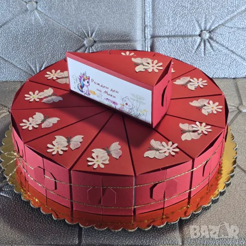 ⚜️ Парче за картонена торта №1159, снимка 3 - Други - 49574128