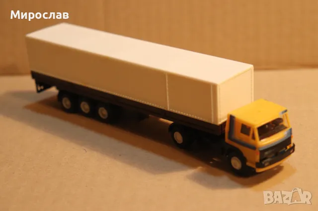 	IGRA 1:87 H0 LIAZ SKODA  КАМИОН ТИР ИГРАЧКА МОДЕЛ, снимка 7 - Колекции - 49298653