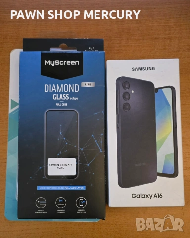 Продавам нов SAMSUNG GALAXY A16 с протектори