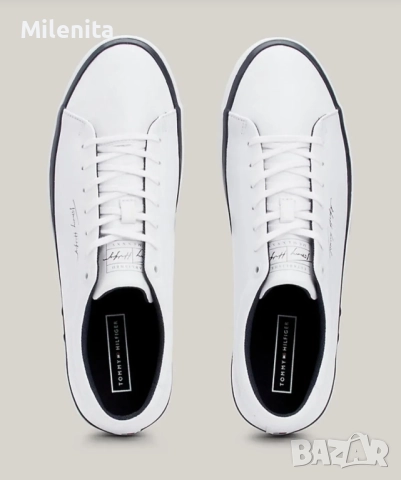 ТОП оферта! Нови оригинални Tommy Hilfiger кожа н.43, снимка 5 - Маратонки - 51618751