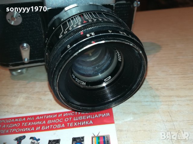 revueflex made in ussr-антик ретро фото 1203211744, снимка 13 - Фотоапарати - 32137014