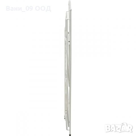 Сгъваем метален цветарник 100см, снимка 3 - Декорация за дома - 40136317