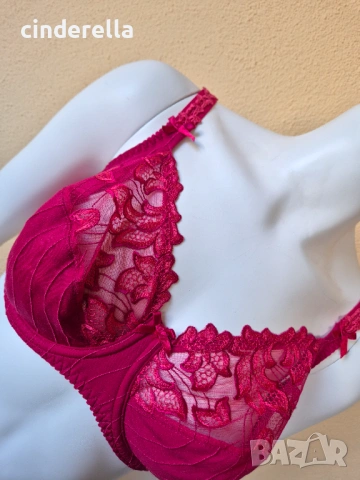 Сутиен 75D Prima Donna Червен НОВ с Банели, снимка 2 - Бельо - 53895783