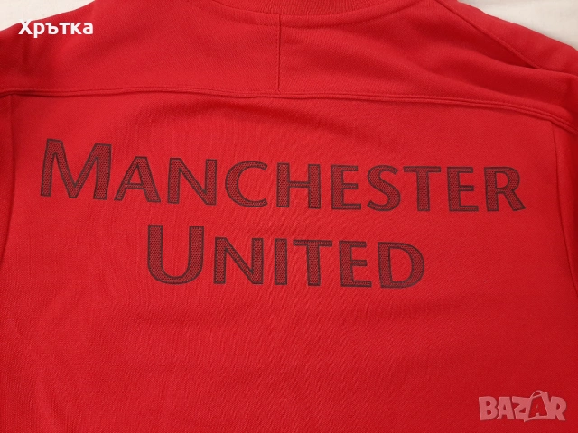 Nike Manchester United - Оригинално мъжко горнище размер S, снимка 8 - Спортни дрехи, екипи - 53927657