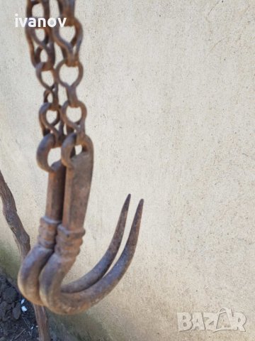 Стар кован кантар №1, снимка 3 - Антикварни и старинни предмети - 40535358