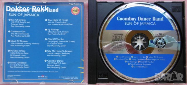 Goombay Dance Band – Sun Of Jamaica (1995, CD), снимка 3 - CD дискове - 37404250