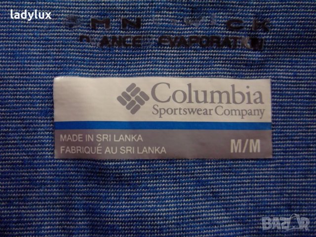 Columbia Sport Wear, Оригинална, Размер М. Код 1045, снимка 9 - Тениски - 29216163