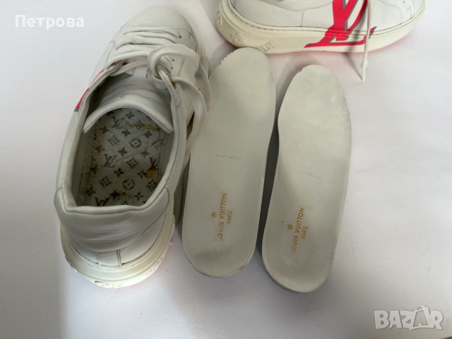 Маратонки Louis Vuitton Time Out 37.5 Оригинал, снимка 12 - Маратонки - 53268679