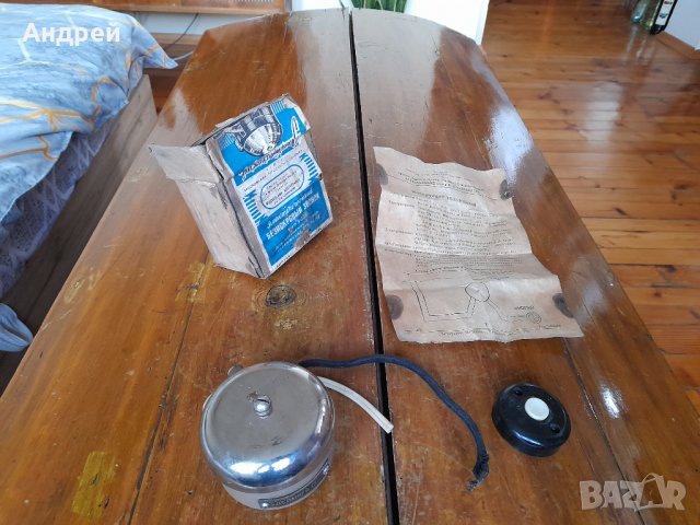 Стар електрически звънец #3, снимка 3 - Антикварни и старинни предмети - 40026128