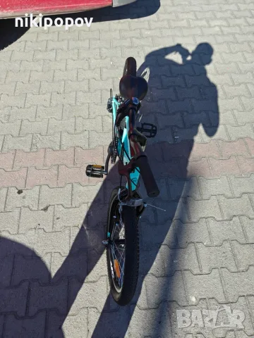 CROSS Велосипед 20" SPIDER син, снимка 5 - Велосипеди - 56528792