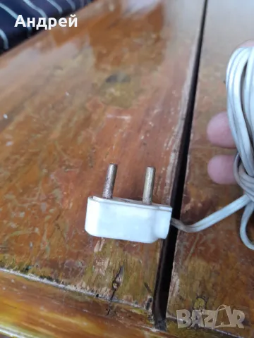 Стар захранващ кабел за радио,радиоприемник, снимка 3 - Други ценни предмети - 48455048