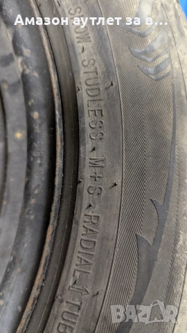 Железни джанти с гуми , снимка 11 - Гуми и джанти - 52641813