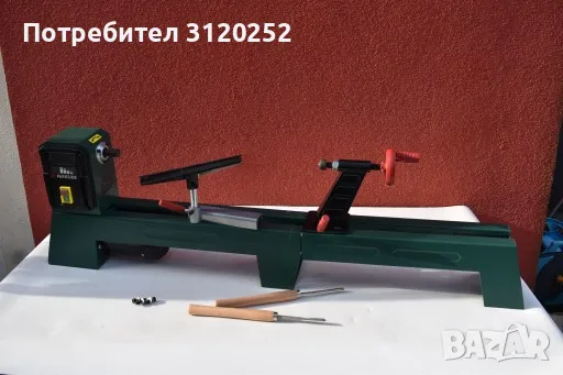 Нов дърводелски струг Parkside 100см, снимка 3 - Стругове - 48553647