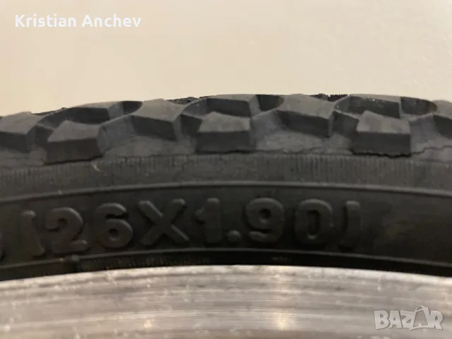 Капли 26 цола с добри външни гуми, снимка 2 - Части за велосипеди - 55837006