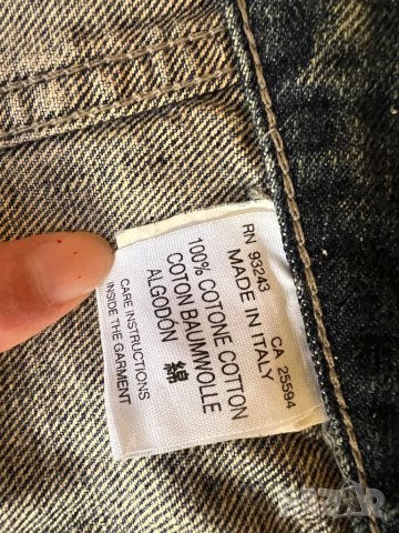 Оригинално дамско дънково яке- сафари на Diesel, снимка 7 - Якета - 38242024