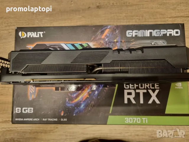 Palit GeForce RTX 3070 Ti GamingPro – като нова, снимка 6 - Видеокарти - 56227038
