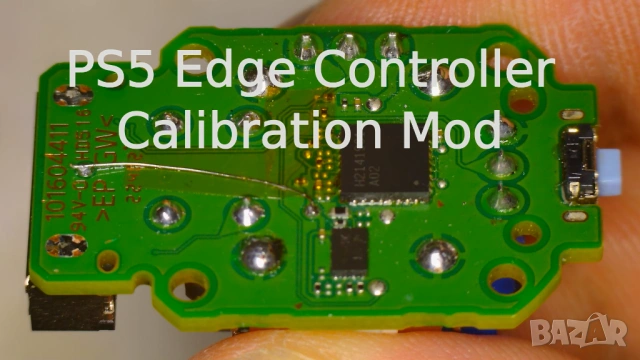 Ремонт на PS4 DualShock PS5 DualSense Edge controller дрифт Hall, TMR, смяна на аналогови стикове, снимка 7 - Аксесоари - 52826893