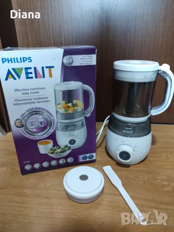 Комбиниран уред за готвене Philips Avent - 4 в 1, за здравословна бебешка храна