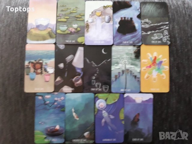 78 съвременни таро карти: Urban Tarot & Pagan Tarot & Spacious Tarot, снимка 15 - Други игри - 33814085