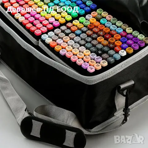 Алкохолни маркери 204 бр. двувърхи, снимка 3 - Ученически пособия, канцеларски материали - 48916299