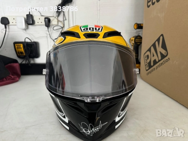Agv corsa R Rossi edition, снимка 2 - Аксесоари и консумативи - 52198476