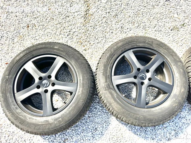 Джанти 17ки Autec от Санта Фе, 5х114.3, Зимни гуми Semperit 235/65, снимка 3 - Гуми и джанти - 55957656