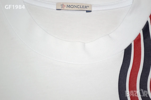 Moncler - мъжка тениска, размер M(oversized), снимка 2 - Тениски - 50768327