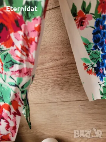 Блуза Zara цветя , снимка 13 - Блузи с дълъг ръкав и пуловери - 49908497