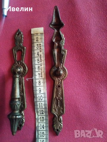 четири барокови дръжки за мебел, снимка 2 - Антикварни и старинни предмети - 29712183