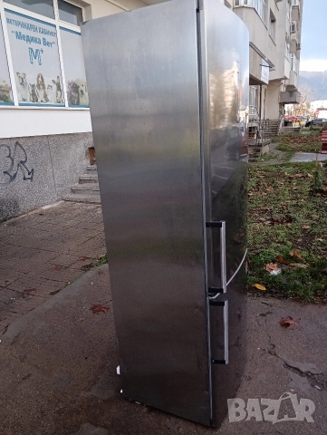 XXL иноксов комбиниран хладилник с фризер Сименс Siemens с две години гаранция!, снимка 12 - Хладилници - 52543974