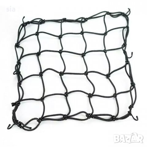 Мрежа за мотор, багажник, каска, АТВ, с подвижни куки, 35*40см, снимка 8 - Аксесоари и консумативи - 40020375