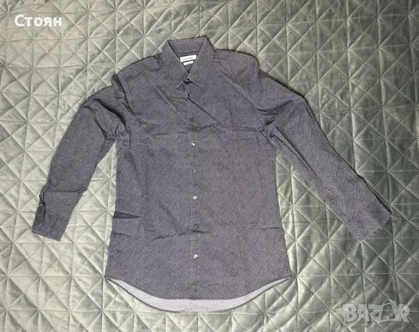 Мъжки ризи Calvin Klein s размер комплект, снимка 7 - Ризи - 56144213