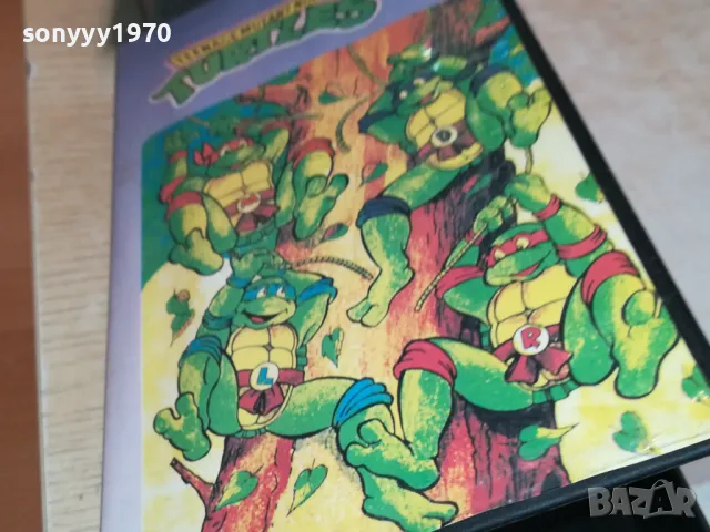 заявена-TURTLES-VHS VIDEO TAPE 2105251713, снимка 16 - Анимации - 50378636
